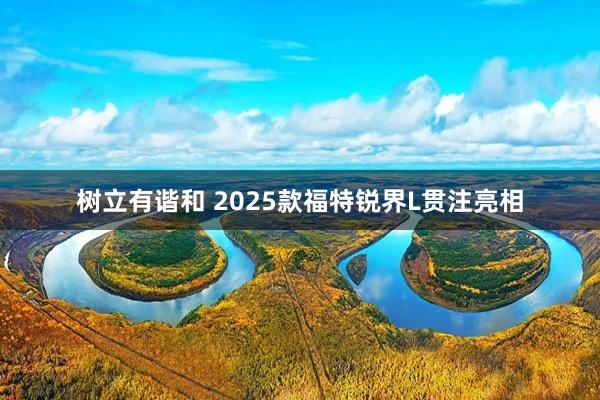 树立有谐和 2025款福特锐界L贯注亮相
